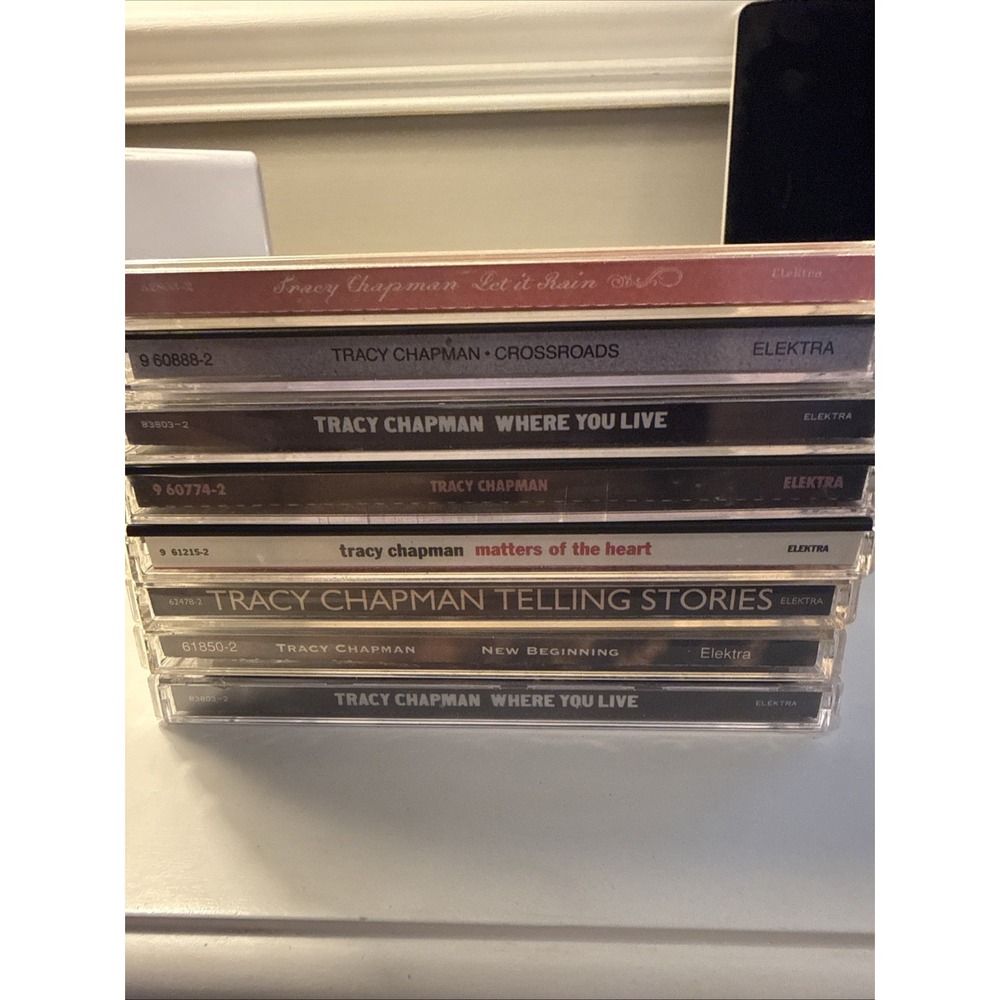 Tracy Chapman COLLECTION  ALBUMS 8 CD LOT CROSSROADS w/ ALL OF HER GREATEST HITS - Picture 2 of 12